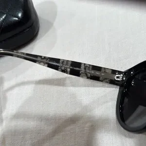 CHANEL | Accessories | Chanel Black Sunglasses With Case  display picture 1